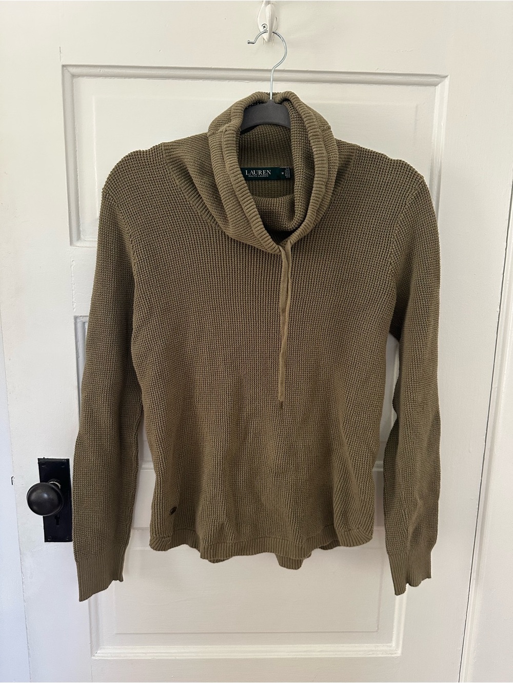 Ralph Lauren Olive Knit  Sweater